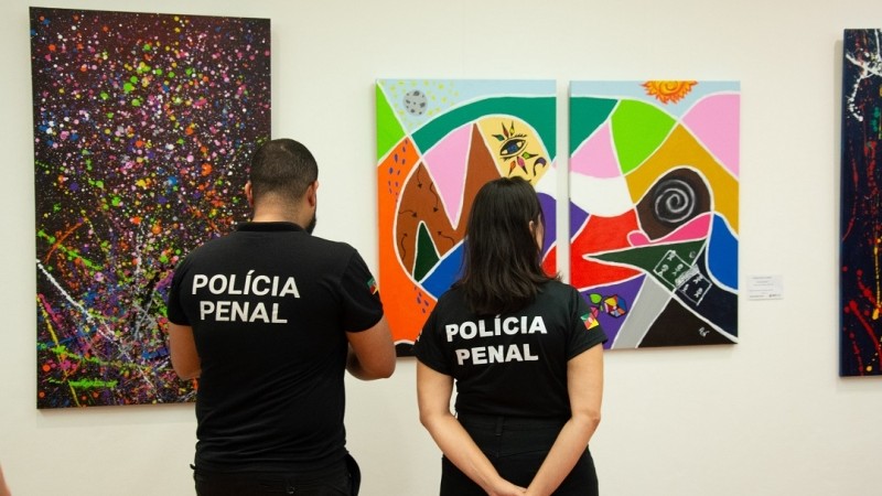 Complexo Prisional de Canoas realiza exposição Expressionismo na Arte e