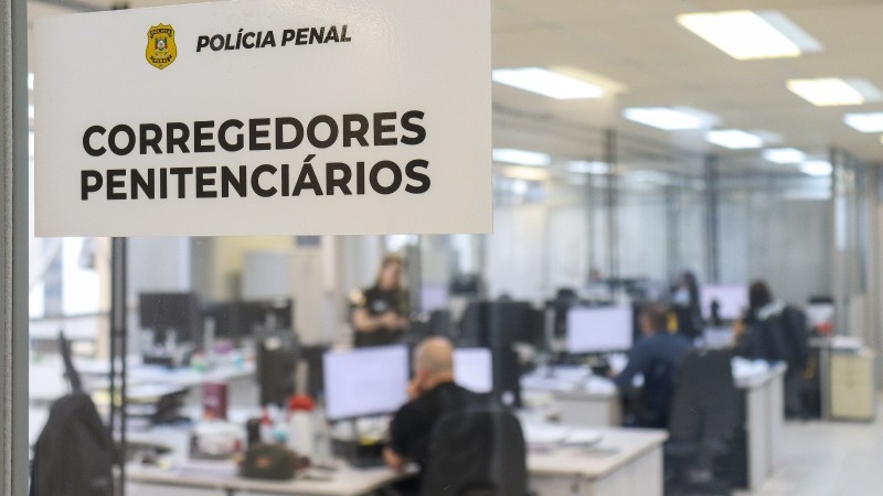 Ambiente da Corregedoria do Sistema Penitenciário