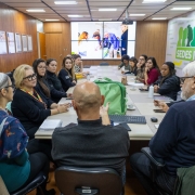 A reunião do Ceipi ocorreu na última quarta-feira (28/5), na sede da Secretaria Estadual de Desenvolvimento Social